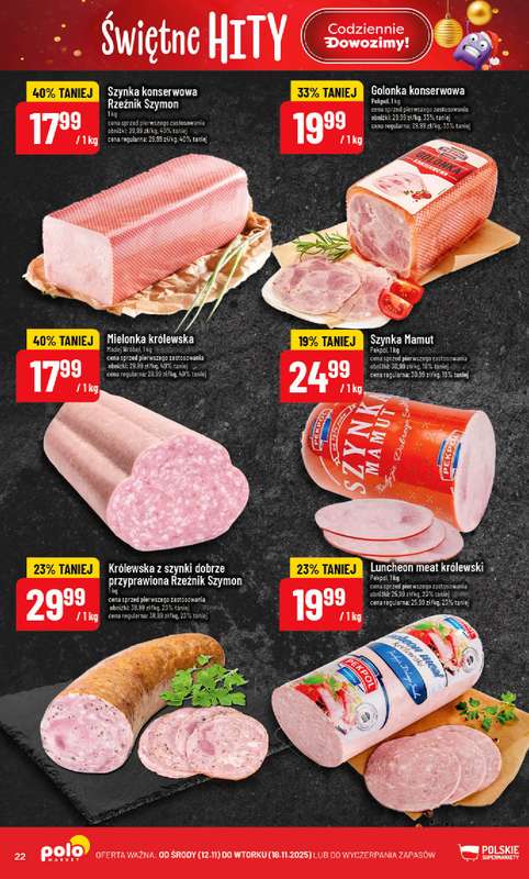 POLOmarket - gazetka promocyjna Gazetka od środy 12.11 do wtorku 18.11 - strona 22