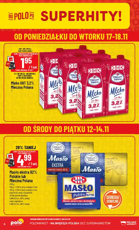 POLOmarket - gazetka promocyjna Gazetka od środy 12.11 do wtorku 18.11 - strona 6