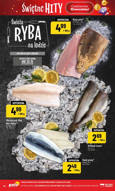 POLOmarket - gazetka promocyjna Gazetka od środy 12.11 do wtorku 18.11 - strona 36