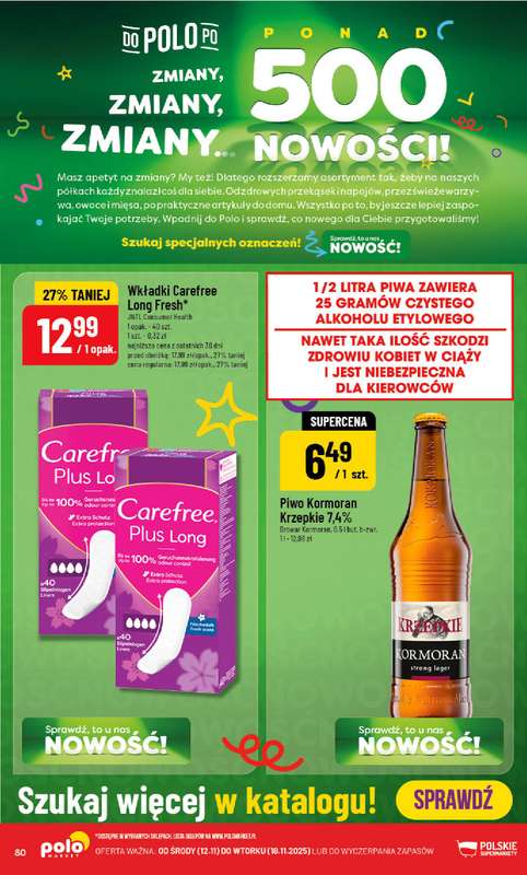 POLOmarket - gazetka promocyjna Gazetka od środy 12.11 do wtorku 18.11 - strona 80