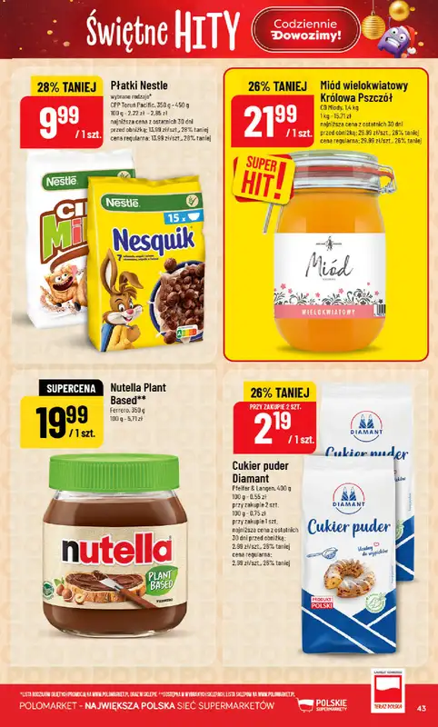 POLOmarket - gazetka promocyjna Gazetka od środy 12.11 do wtorku 18.11 - strona 43