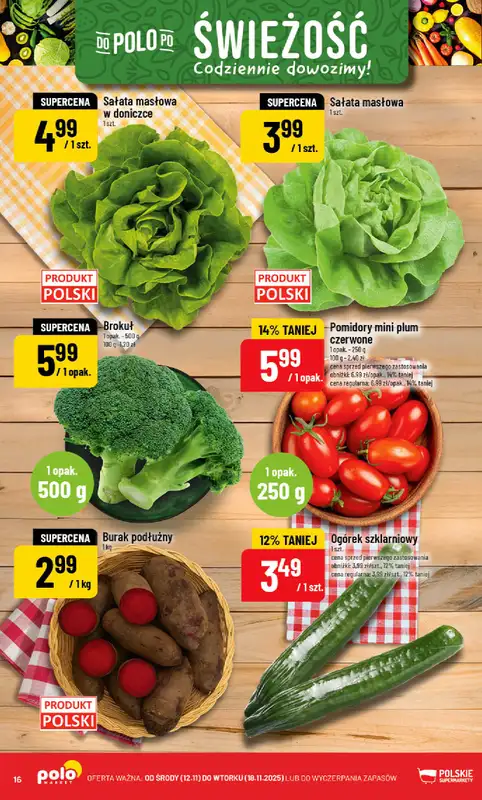 POLOmarket - gazetka promocyjna Gazetka od środy 12.11 do wtorku 18.11 - strona 16