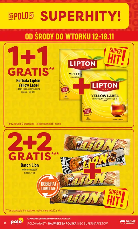 POLOmarket - gazetka promocyjna Gazetka od środy 12.11 do wtorku 18.11 - strona 12