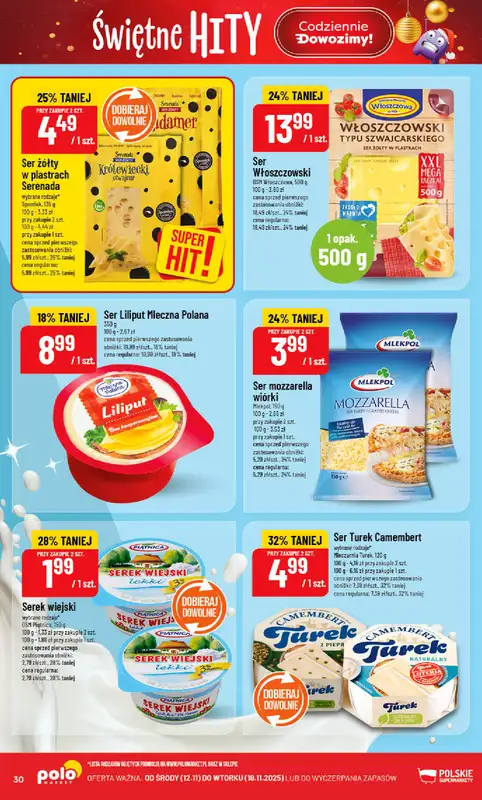 POLOmarket - gazetka promocyjna Gazetka od środy 12.11 do wtorku 18.11 - strona 30