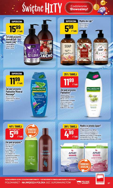 POLOmarket - gazetka promocyjna Gazetka od środy 12.11 do wtorku 18.11 - strona 67