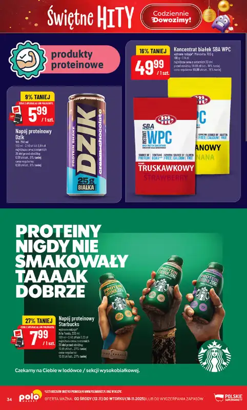POLOmarket - gazetka promocyjna Gazetka od środy 12.11 do wtorku 18.11 - strona 34