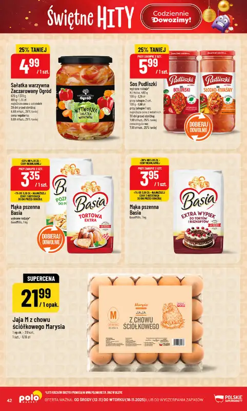 POLOmarket - gazetka promocyjna Gazetka od środy 12.11 do wtorku 18.11 - strona 42