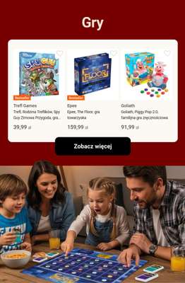Trefl, Rodzina Treflików, Spy Guy Zimowa Przygoda, gra towarzyska