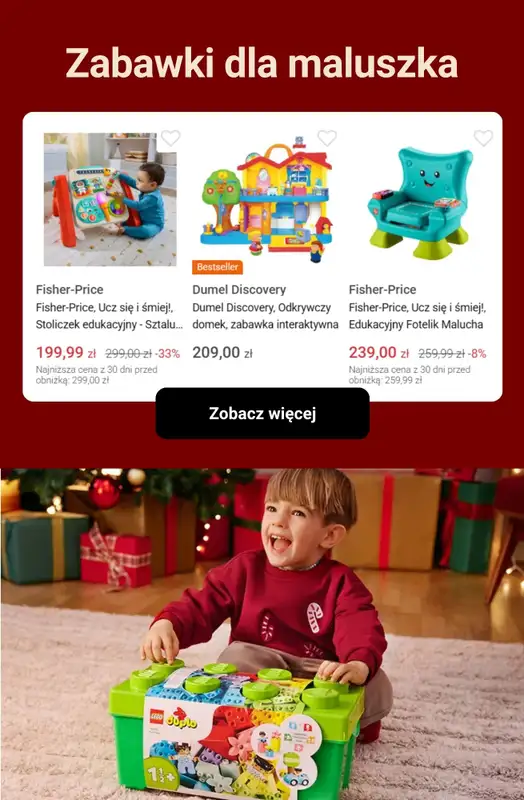 Smyk - gazetka promocyjna Prezenty dla wszystkich w supercenach! od czwartku 13.11 do niedzieli 23.11 - strona 2