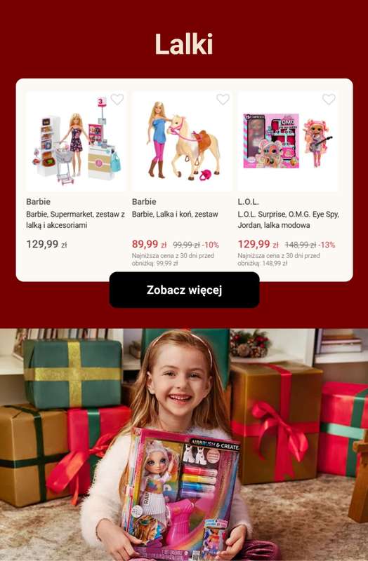 Smyk - gazetka promocyjna Prezenty dla wszystkich w supercenach! od czwartku 13.11 do niedzieli 23.11 - strona 3