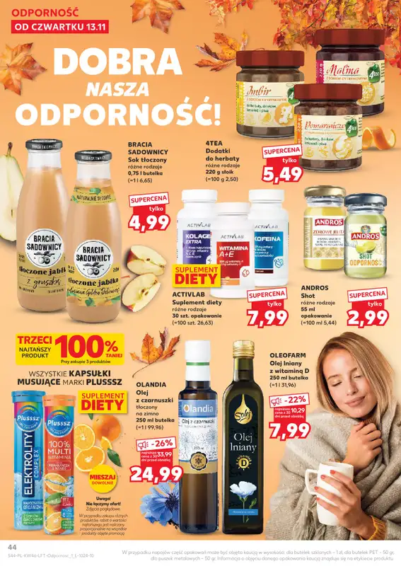 Kaufland - gazetka promocyjna Oferta Kaufland od czwartku 13.11 do środy 19.11 - strona 44
