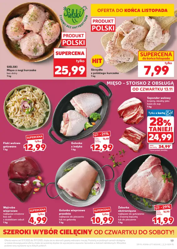 Kaufland - gazetka promocyjna Oferta Kaufland od czwartku 13.11 do środy 19.11 - strona 19
