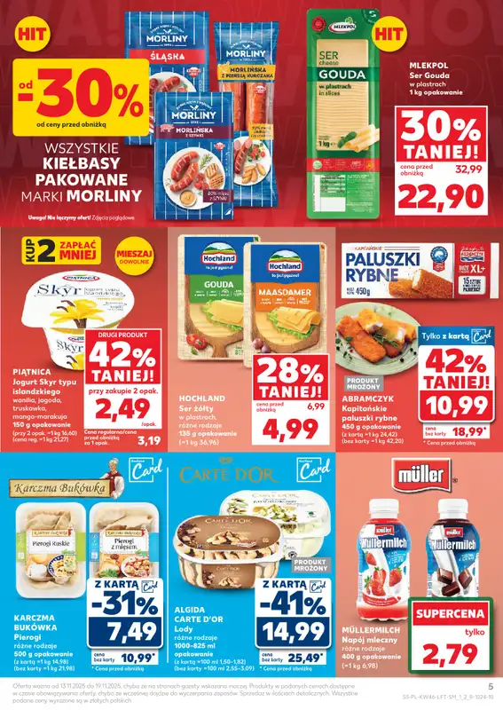 Kaufland - gazetka promocyjna Oferta Kaufland od czwartku 13.11 do środy 19.11 - strona 5