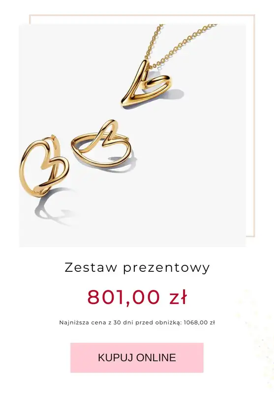 Pandora - gazetka promocyjna Do -25% na zestawy prezentowe od czwartku 13.11  - strona 9