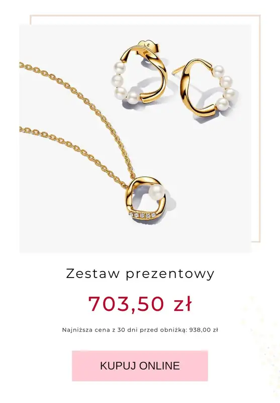 Pandora - gazetka promocyjna Do -25% na zestawy prezentowe od czwartku 13.11  - strona 10