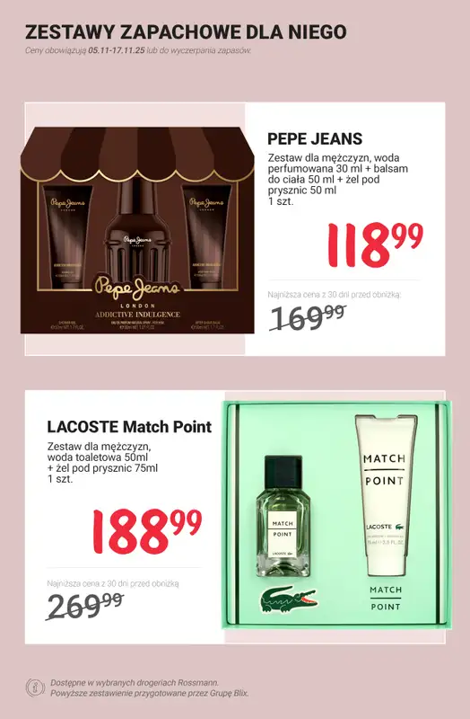 Rossmann - gazetka promocyjna PROMOCJE na zapachy od czwartku 13.11 do poniedziałku 17.11 - strona 11