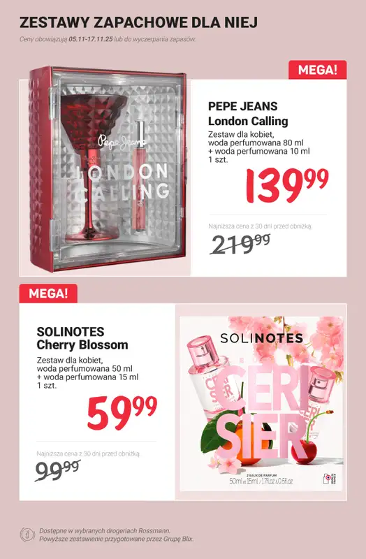 Rossmann - gazetka promocyjna PROMOCJE na zapachy od czwartku 13.11 do poniedziałku 17.11 - strona 6