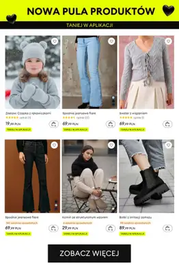 Sinsay - gazetka promocyjna Do -40% BLACK DAYS - nowa pula produktów! od czwartku 13.11  - strona 2