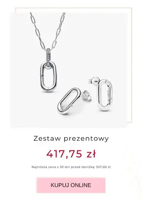 Prezenty - gazetka promocyjna Pandora | Do -25% na zestawy prezentowe od czwartku 13.11  - strona 5
