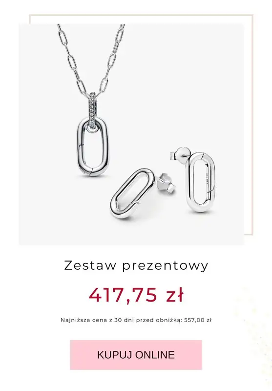 Prezenty - gazetka promocyjna Pandora | Do -25% na zestawy prezentowe od czwartku 13.11  - strona 5