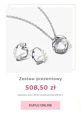 Prezenty - gazetka promocyjna Pandora | Do -25% na zestawy prezentowe od czwartku 13.11  - strona 6