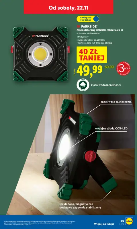 Lidl - gazetka promocyjna Katalog od poniedziałku 17.11 do soboty 22.11 - strona 55