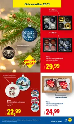 Lidl - gazetka promocyjna Katalog od poniedziałku 17.11 do soboty 22.11 - strona 39