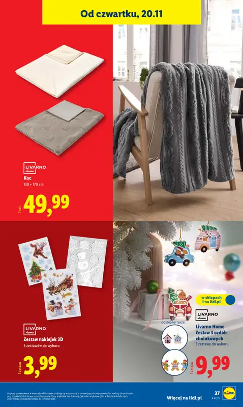 Lidl - gazetka promocyjna Katalog od poniedziałku 17.11 do soboty 22.11 - strona 41