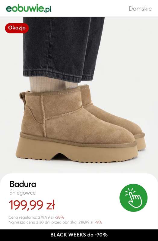 eobuwie.pl - gazetka promocyjna BLACK WEEKS do -70% od czwartku 13.11 do czwartku 27.11 - strona 2