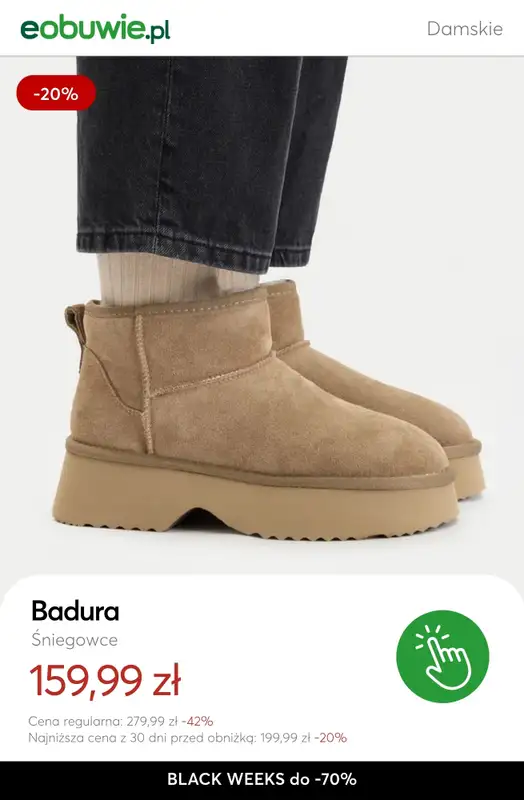 eobuwie.pl - gazetka promocyjna BLACK WEEKS do -70% od czwartku 13.11 do czwartku 27.11 - strona 2