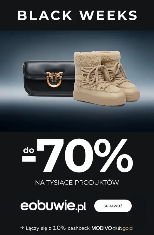 eobuwie.pl - gazetka promocyjna BLACK WEEKS do -70% od czwartku 13.11 do czwartku 27.11