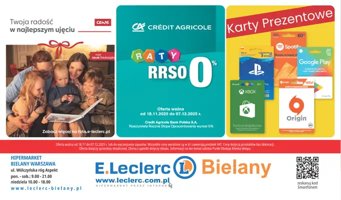Leclerc - gazetka promocyjna Oferta Bielany od wtorku 18.11 do niedzieli 07.12 - strona 24