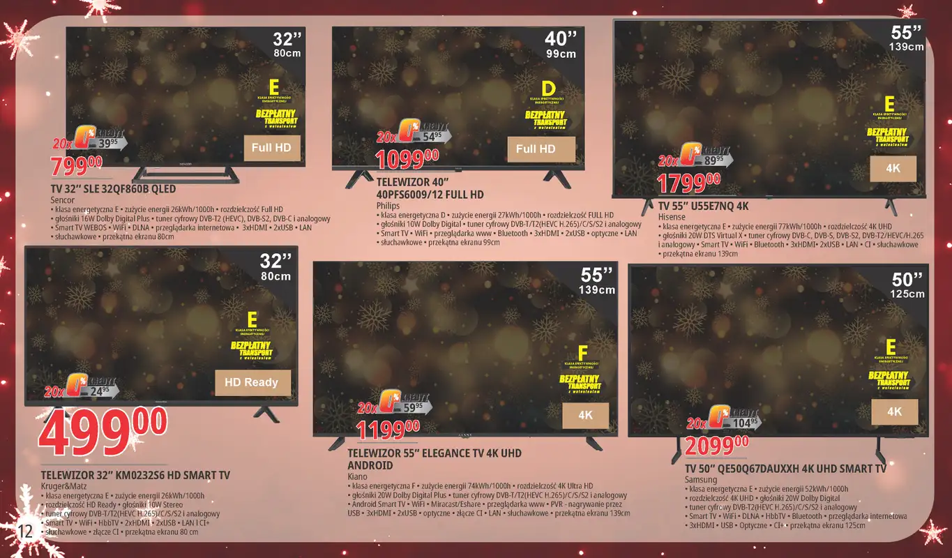 Leclerc - gazetka promocyjna Oferta Bielany od wtorku 18.11 do niedzieli 07.12 - strona 12