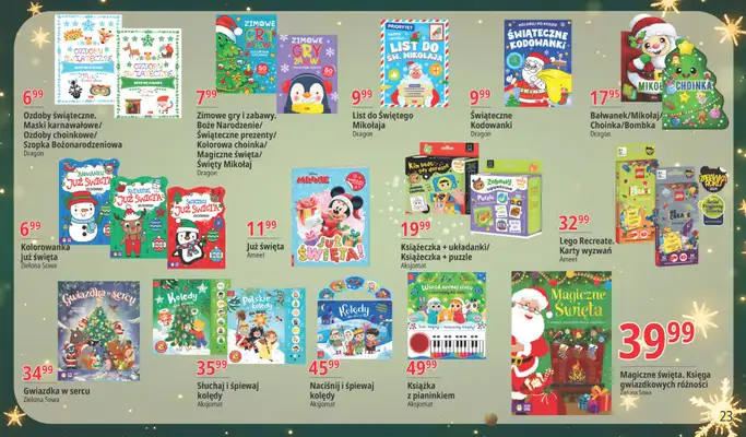 Leclerc - gazetka promocyjna Oferta Bielany od wtorku 18.11 do niedzieli 07.12 - strona 23