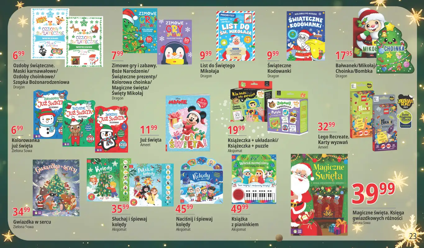 Leclerc - gazetka promocyjna Oferta Bielany od wtorku 18.11 do niedzieli 07.12 - strona 23