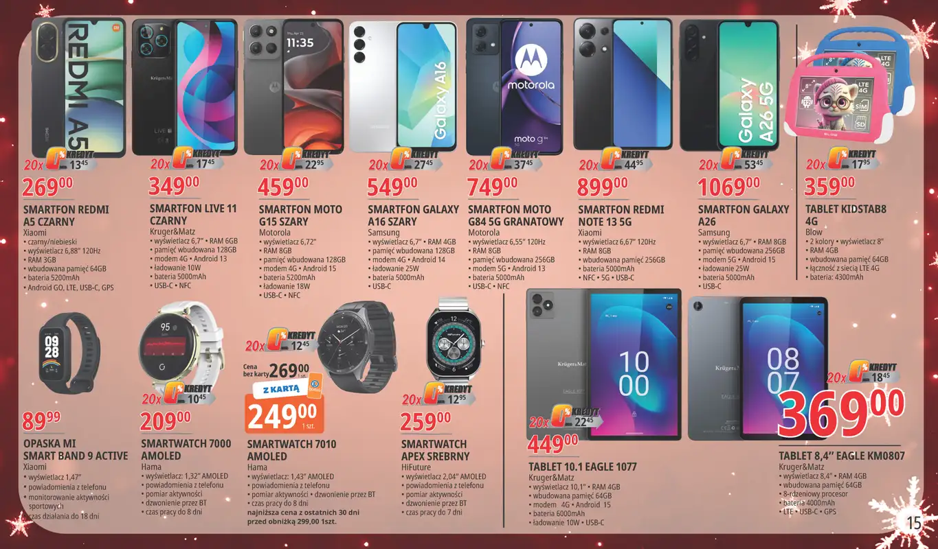 Leclerc - gazetka promocyjna Oferta Bielany od wtorku 18.11 do niedzieli 07.12 - strona 15