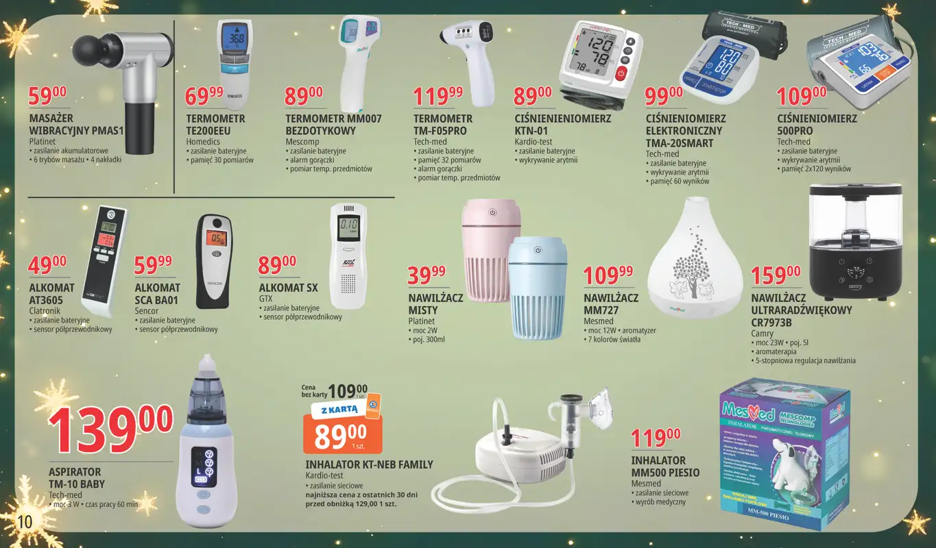 Leclerc - gazetka promocyjna Oferta Bielany od wtorku 18.11 do niedzieli 07.12 - strona 10