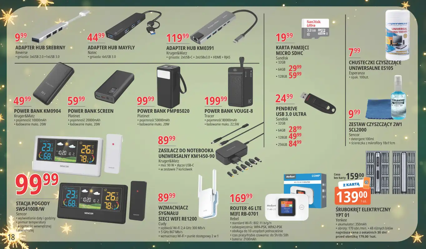 Leclerc - gazetka promocyjna Oferta Bielany od wtorku 18.11 do niedzieli 07.12 - strona 18