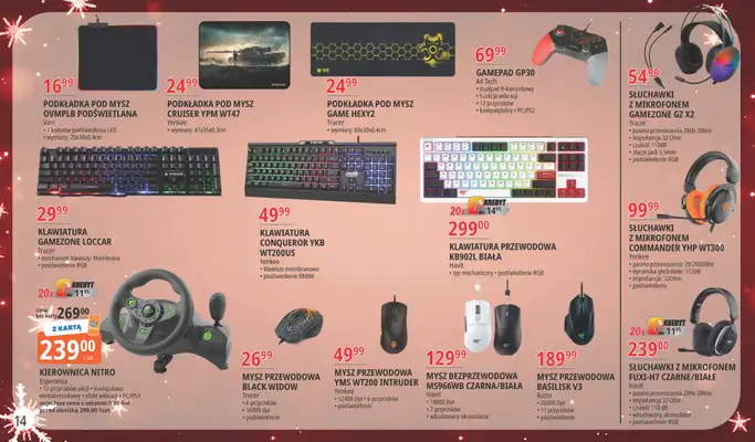 Leclerc - gazetka promocyjna Oferta Bielany od wtorku 18.11 do niedzieli 07.12 - strona 14