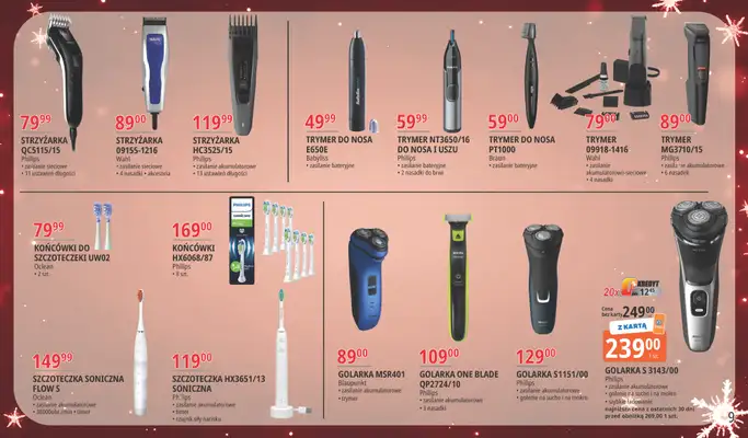 Leclerc - gazetka promocyjna Oferta Bielany od wtorku 18.11 do niedzieli 07.12 - strona 9