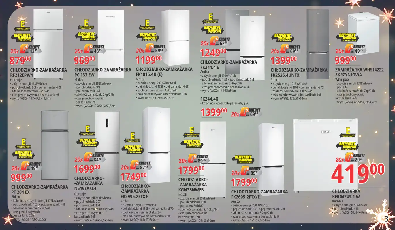 Leclerc - gazetka promocyjna Oferta Bielany od wtorku 18.11 do niedzieli 07.12 - strona 3