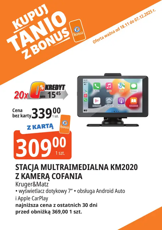 Leclerc - gazetka promocyjna Oferta E.Leclerc I Kupuj tanio z bonus od wtorku 18.11 do niedzieli 07.12 - strona 10