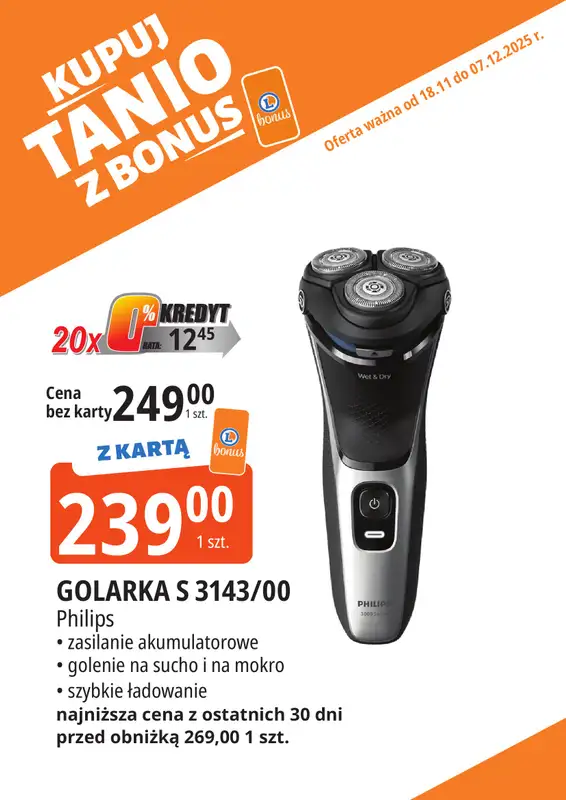 Leclerc - gazetka promocyjna Oferta E.Leclerc I Kupuj tanio z bonus od wtorku 18.11 do niedzieli 07.12 - strona 5