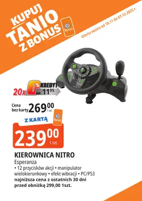 Leclerc - gazetka promocyjna Oferta E.Leclerc I Kupuj tanio z bonus od wtorku 18.11 do niedzieli 07.12 - strona 11