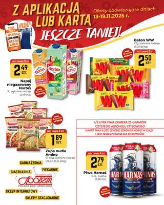 Społem Częstochowa - gazetka promocyjna Plakaty promocyjne od czwartku 13.11 do środy 19.11