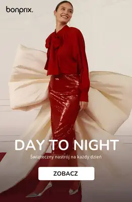 bonprix - gazetka promocyjna Kolekcja DAY TO NIGHT - świąteczny nastrój na każdy dzień od czwartku 13.11 do środy 19.11