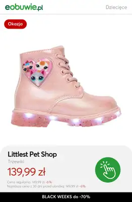 eobuwie.pl - gazetka promocyjna Do -70% na zimowe buty dziecięce od czwartku 13.11 do czwartku 27.11 - strona 7