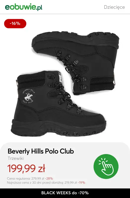 eobuwie.pl - gazetka promocyjna Do -70% na zimowe buty dziecięce od czwartku 13.11 do czwartku 27.11 - strona 6