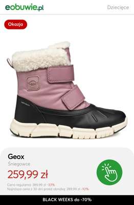 eobuwie.pl - gazetka promocyjna Do -70% na zimowe buty dziecięce od czwartku 13.11 do czwartku 27.11 - strona 11