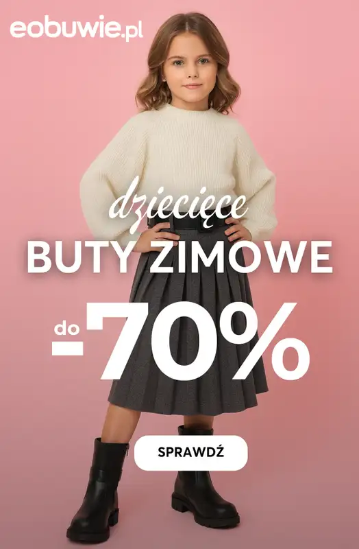 eobuwie.pl - gazetka promocyjna Do -70% na zimowe buty dziecięce  